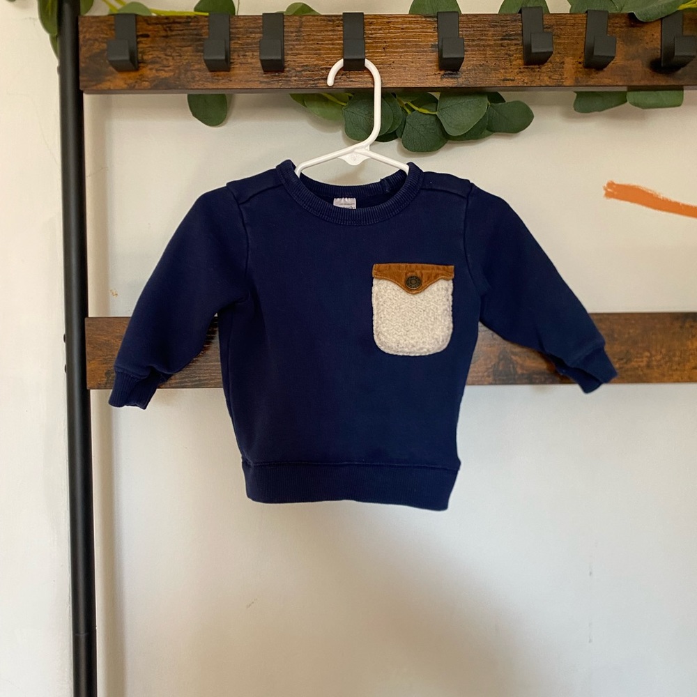bundle of 2. 12 month sweaters. Carters and baby bgosh.